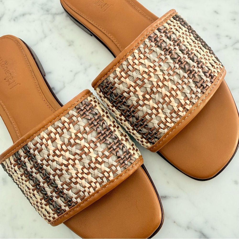J McLaughlin Liana Jute Slide Sandals size 7 - Picture 7 of 16